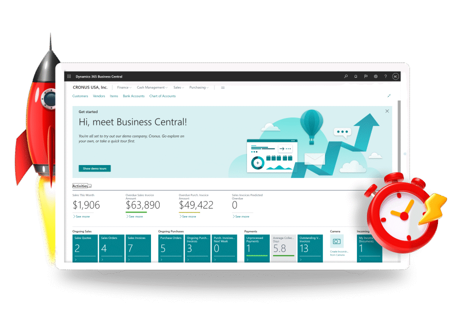 business central manufacturer