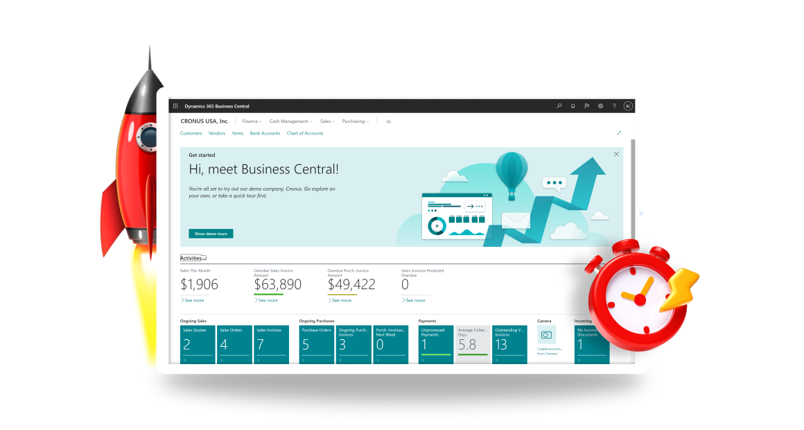 business central manufacturer