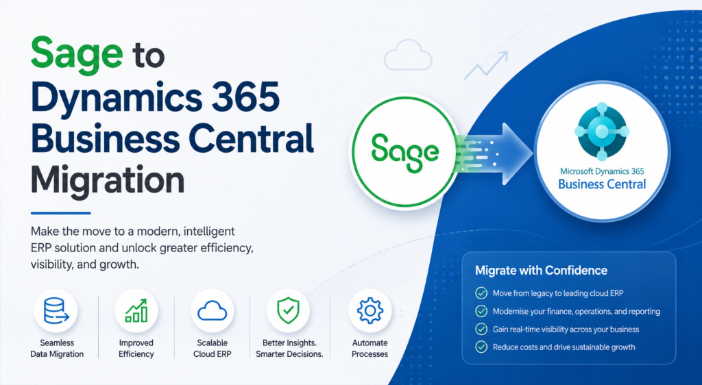 Sage to Dynamics 365 Business Central Migration: Complete Guide for Growing UK Businesses